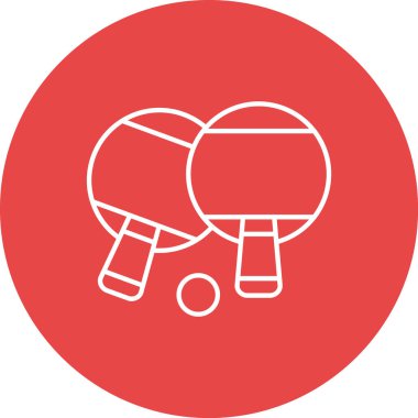 Vektör bovling ikonu, vektör illüstrasyonu