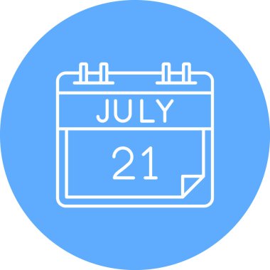 Takvim simgesi tasarımı, vektör illüstrasyonu