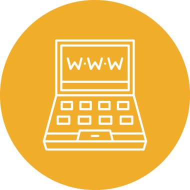 Web renk simgesi. Vektör çizim