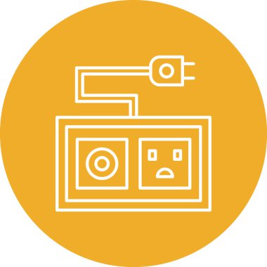 Kamera. Web simgesi basit illüstrasyon