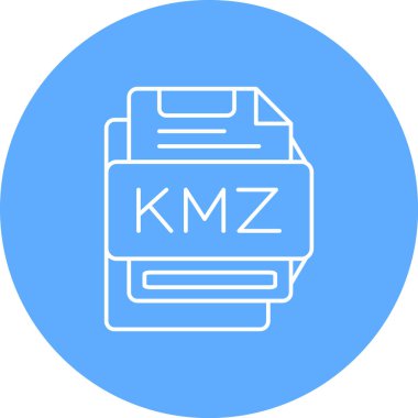 dosya biçimi simgesi, vektör illüstrasyonu