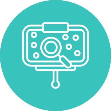 Kamera. Web simgesi basit illüstrasyon