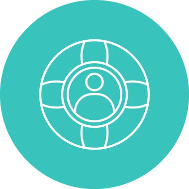 Küresel simge vektör illüstrasyonu