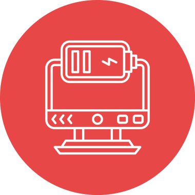 Modern b 'nin vektör illüstrasyonu eksik simgesi