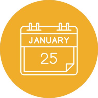 27 Ocak 'ta. Takvim tarihi üzerinde basit bir tarih olan tek bir takvim simgesi. Bir ay. Zaman yönetimi. Yılın takvimi web.