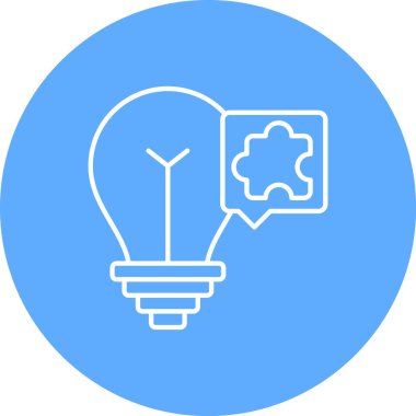 Ampul Simgesi, Vektör illüstrasyonu