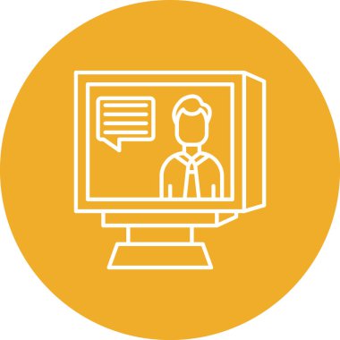 Seo simgesinin vektör illüstrasyonu