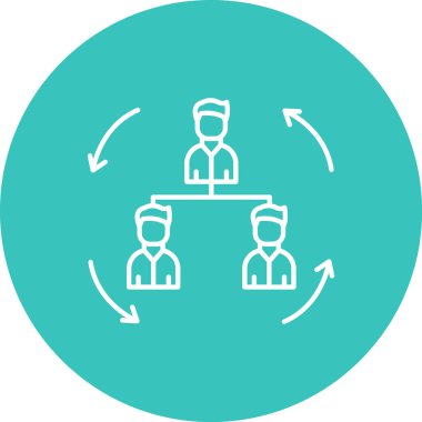 iş takımı vektör simgesi