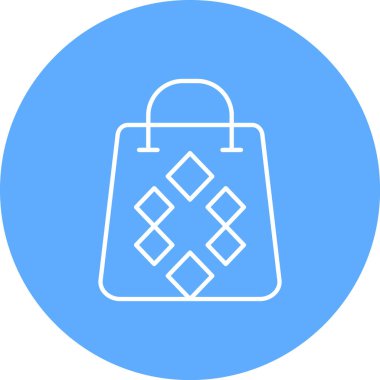 Alışveriş. Web simgesi basit illüstrasyon