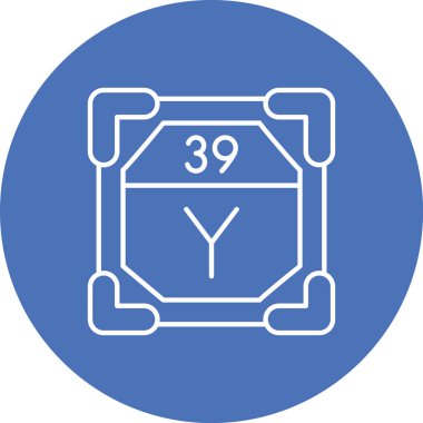 Bir b 9 simgesinin vektör illüstrasyonu