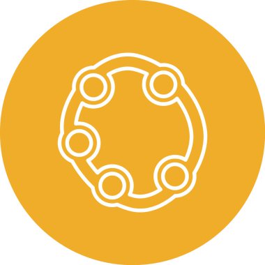 seo modern simgesinin vektör illüstrasyonu