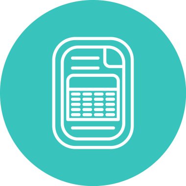 vektör cep telefon simgesi