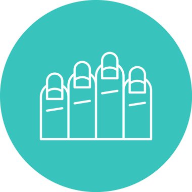 Modern b 'nin vektör illüstrasyonu spor ikonundan yoksun