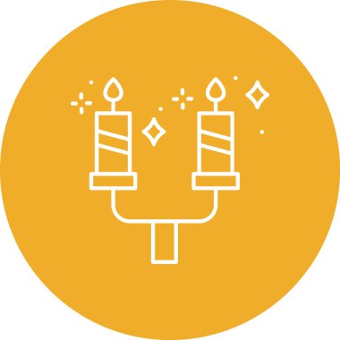 Mum. Web simgesi basit illüstrasyon