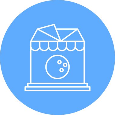 Gıda ikonu vektör illüstrasyonu, gıda konsepti simgesi