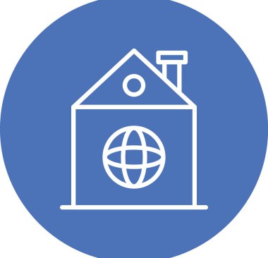 Vektör Ev simgesi illüstrasyonu