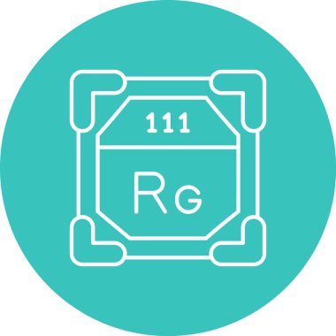 Bir simgenin vektör illüstrasyonu