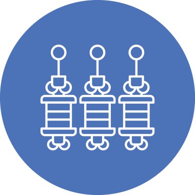 Modern b 'nin vektör illüstrasyonu eksik simgesi