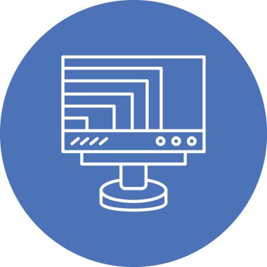 seo modern simgesinin vektör illüstrasyonu