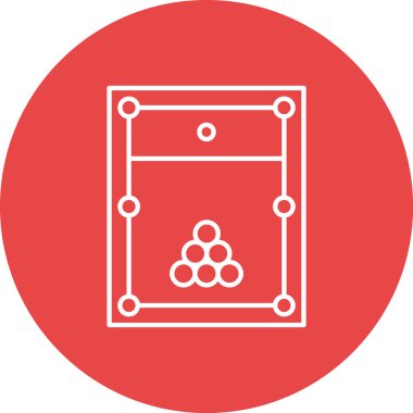 Bir oyun simgesinin vektör illüstrasyonu