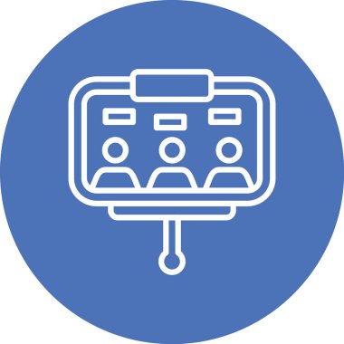 seo modern simgesinin vektör illüstrasyonu