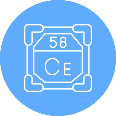 Bir b 6 simgesinin vektör illüstrasyonu