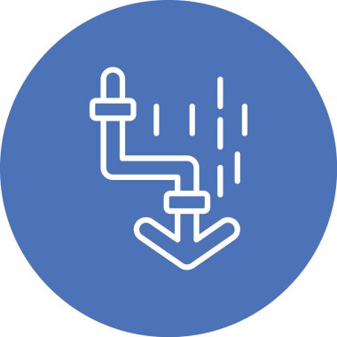 Modern b 'nin vektör illüstrasyonu eksik simgesi