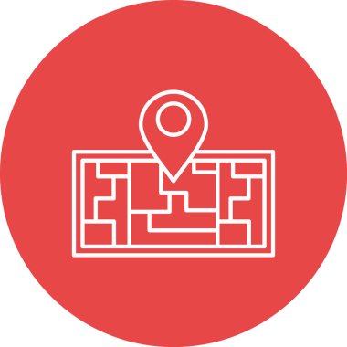 Vektör illüstrasyonu, simge ögesi arkaplanı