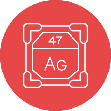 Modern bir simgenin vektör illüstrasyonu