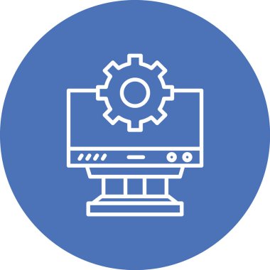 Web simgesi vektör illüstrasyonu