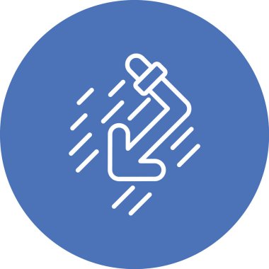 Sol ok simge vektör çizim