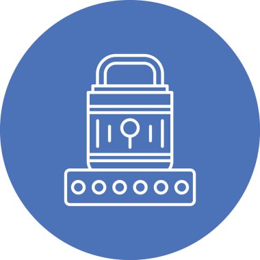 Modern b 'nin vektör illüstrasyonu eksik simgesi