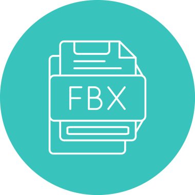 Dosya simgesinin vektör illüstrasyonu