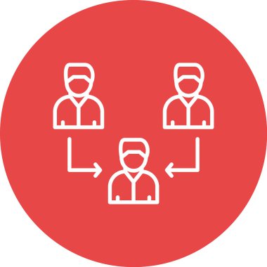 iş simgesi vektör illüstrasyonu