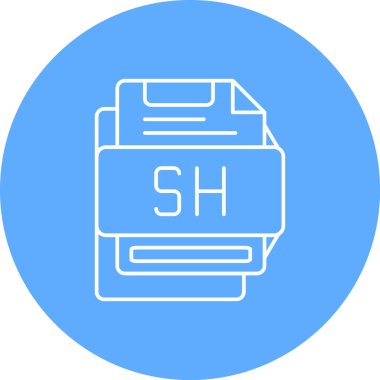 Modern simgenin vektör illüstrasyonu