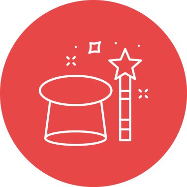 Sihirli bir lambanın vektör çizimi