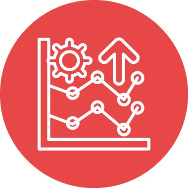 seo modern simgesinin vektör illüstrasyonu