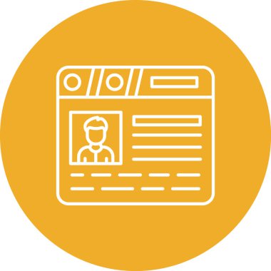 seo modern simgesinin vektör illüstrasyonu