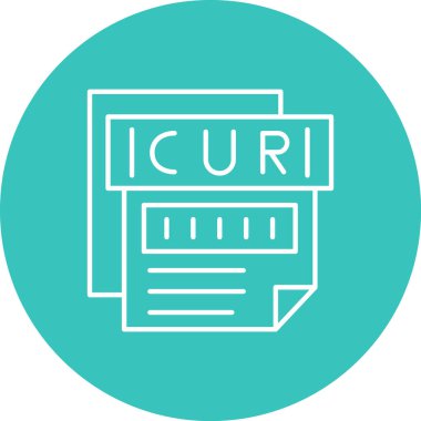 dosya biçimi simgesi, vektör illüstrasyonu