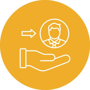 Vektör illüstrasyonu, simge ögesi biçimi