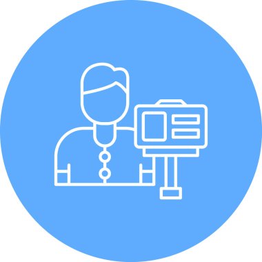 seo modern simgesinin vektör illüstrasyonu