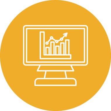 seo modern simgesinin vektör illüstrasyonu