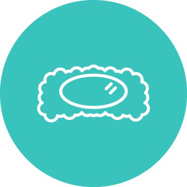 Gıda simgesinin vektör illüstrasyonu