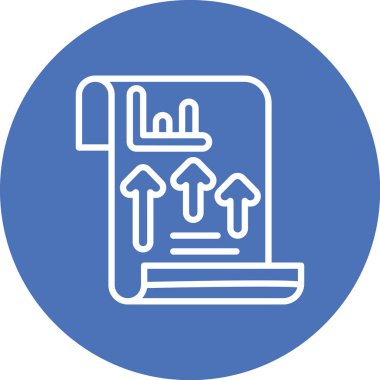 Modern bir simgenin vektör illüstrasyonu