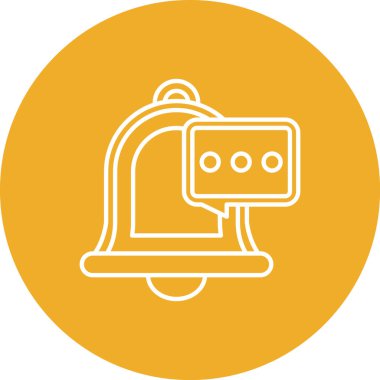 Mektup. Web simgesi basit illüstrasyon