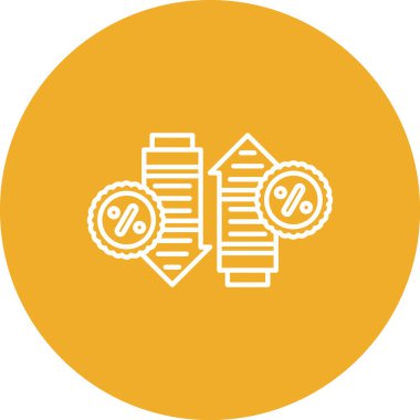 İş simgesinin vektör illüstrasyonu