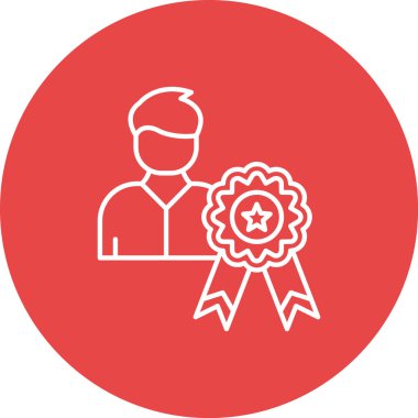 İnsan simgesinin vektör illüstrasyonu