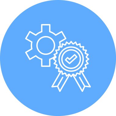 Teçhizat Web simgesi basit illüstrasyon