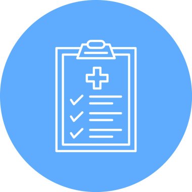 vektör panosu simgesi, basit vektör illüstrasyonu