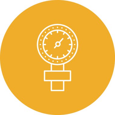 saat vektör simgesi modern basit tasarım